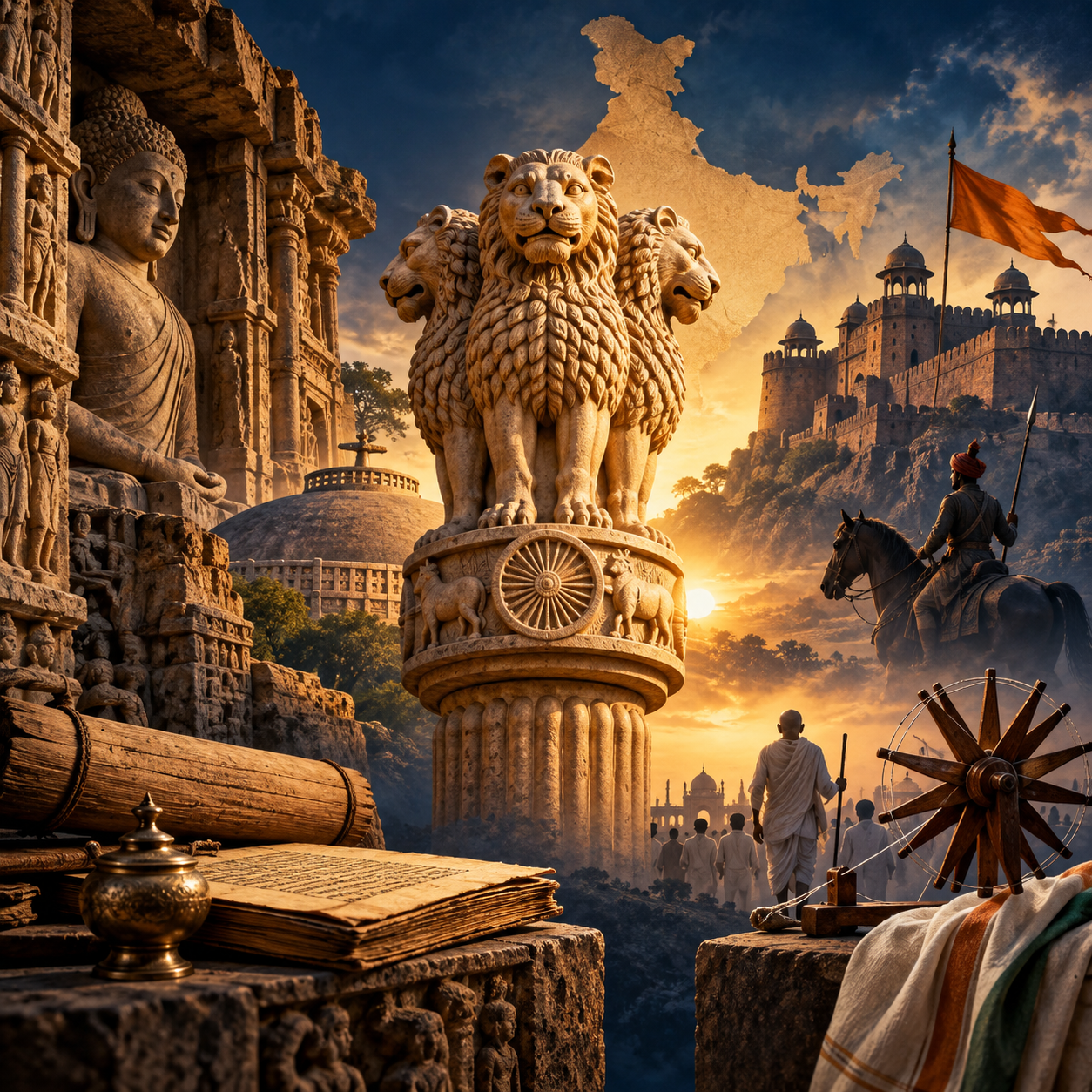 indian history across the ages